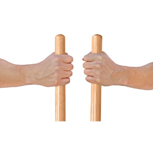 Cavadeira articulada com cabo de madeira com 120 cm