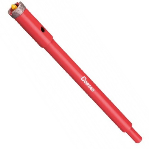 Serra copo diamantada 19 mm com haste de 3/8
