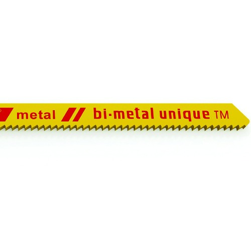 L�mina serra tico tico cortes curvos 50 mm 24 dentes bimetal para metal 5 pe�as - BU224S