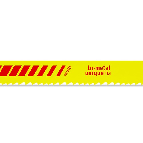 L�mina serra tico tico 100 mm 14 dentes bimetal multiuso 5 pe�as - BU41014