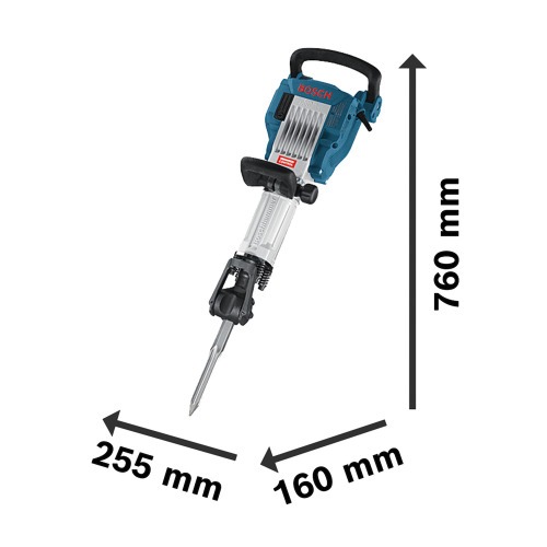Martelo demolidor 1.750 watts encaixe sextavado de 28 mm - GSH 16-28 220V Martelo demolidor 1.750 watts encaixe sextavado de 28 mm - GSH 16-28 220V
