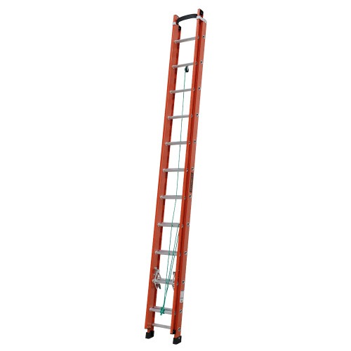Escada de fibra de vidro extens�vel 3,60 x 6 m 20 degraus - ESC36060