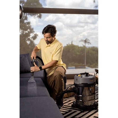 Extratora de carpetes e aspirador 20 Litros 1700 watts - Puzzi 4/20  220V