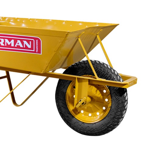 Carrinho de mão caçamba metálica 60 litros - RLL-5448 Carrinho de mão caçamba metálica 60 litros - RLL-5448