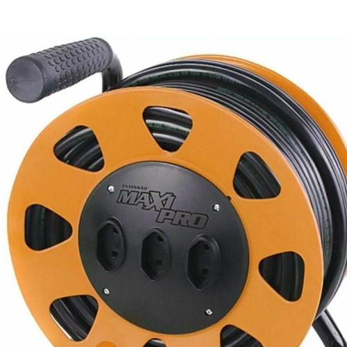Extens�o el�trica 20 metros 2 x 2,50 mm 2P 20A com carretel - MAXIPRO