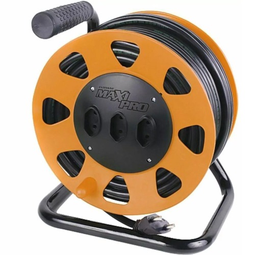 Extens�o el�trica 20 metros 2 x 2,50 mm 2P 20A com carretel - MAXIPRO