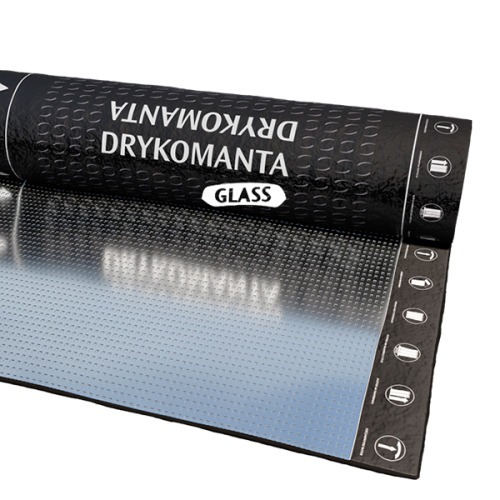 Manta asf�ltica Polietileno com Alum�nio 3 mm 1 x 10 m tipo II - GLASS