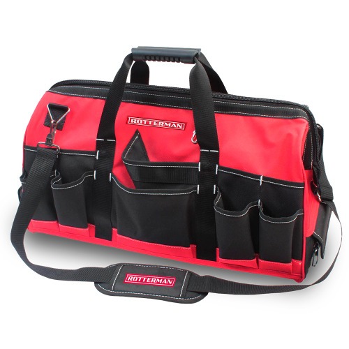 Bolsa para ferramentas em lona 24,5 x 31 x 58 cm 35 bolsos - RLL-S014