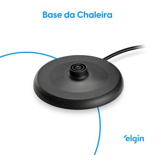 Chaleira el�trica inox 1,8L 1200W com desligamento autom�tico vermelha  220V