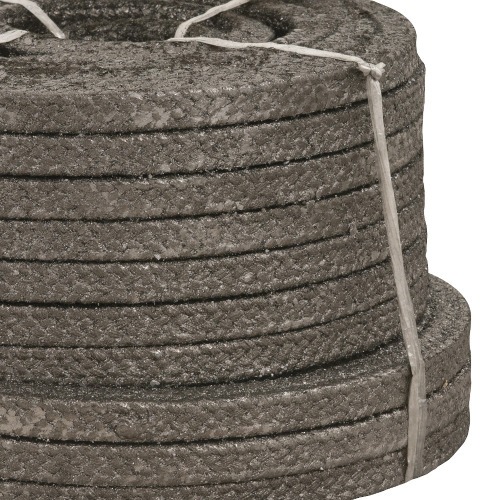 Gaxeta de algodão quadrada grafitada 1/2 Gaxeta de algodão quadrada grafitada 1/2