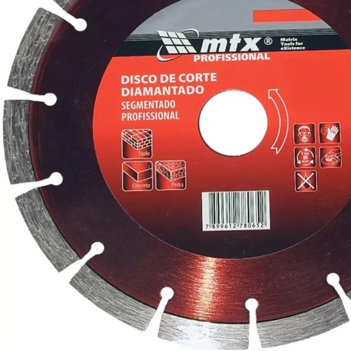 Disco diamantado segmentado 350 mm para concreto - 731659