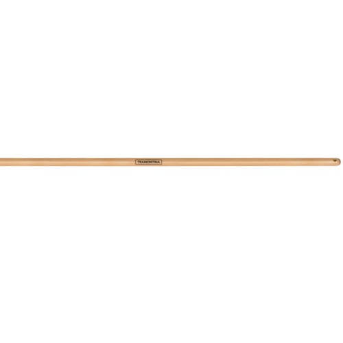 Vassoura pl�stica 26 dentes com cabo de 120 cm