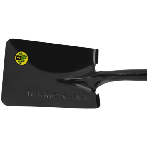 P� quadrada pequena com cabo de madeira 45 cm - 77497404