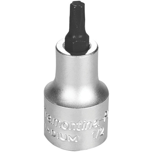 Soquete com ponta hexalobular T30 encaixe 1/2
