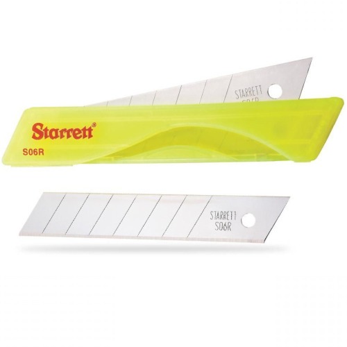 Cartela de lâminas para estilete 18 mm 10 peças - KS06R Cartela de lâminas para estilete 18 mm 10 peças - KS06R