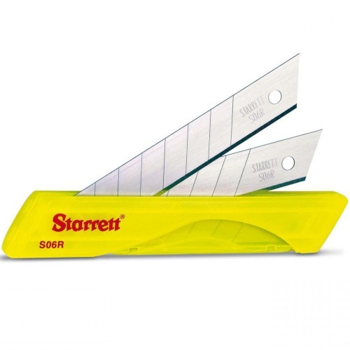 Cartela de lâminas para estilete 18 mm 10 peças - KS06R Cartela de lâminas para estilete 18 mm 10 peças - KS06R