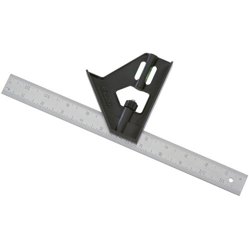 Esquadro combinado met�lico de 12