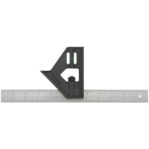 Esquadro combinado met�lico de 12
