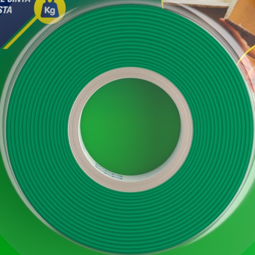 Fita dupla face acr�lica 12 mm x 2 m uso interno - Fixa Tudo