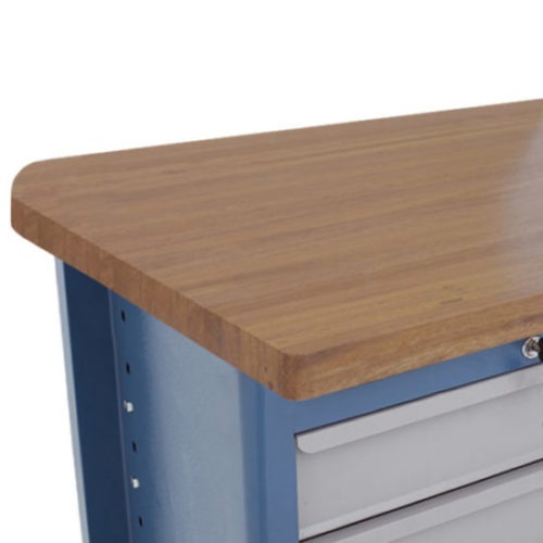 Tampo de madeira angelim para bancada 2200 x 800 x 40 mm - MA-1