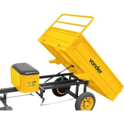 Carreta agr�cola para trator cortador de grama capacidade 300 kg