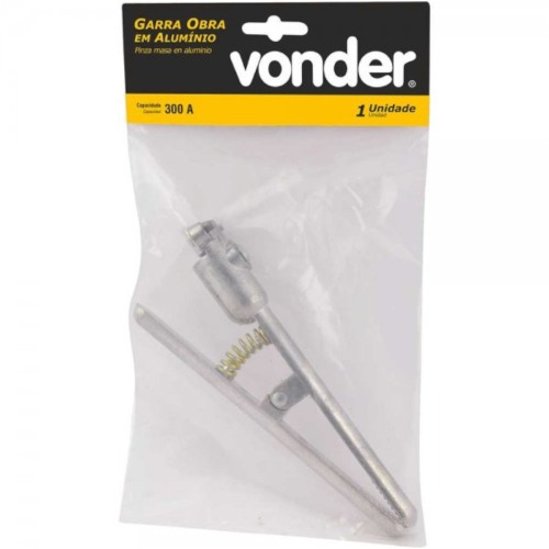 Garra negativa de alum�nio solda 300A