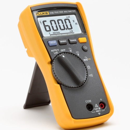 Mult�metro digital port�til True RMS CAT III 600 V - 114