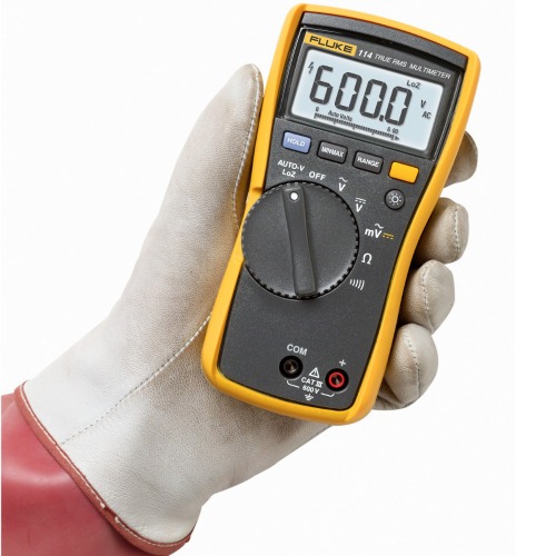 Mult�metro digital port�til True RMS CAT III 600 V - 114