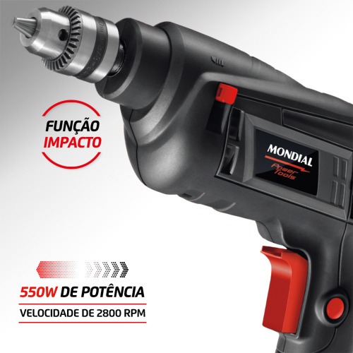 Furadeira de impacto 3/8