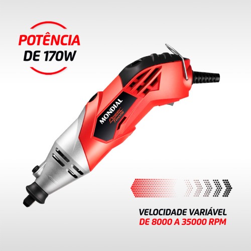 Micro ret�fica 170 watts com 44 acess�rios - FMR-01  220V