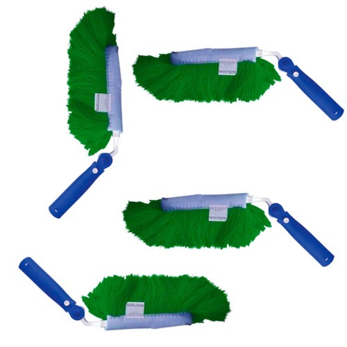 Kit 4 Espanadores eletrostático cabo angular 4 posições Kit 4 Espanadores eletrostático cabo angular 4 posições