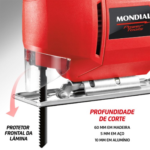 Serra tico tico 450 watts capacidade de corte 55 mm - FST-03  110V
