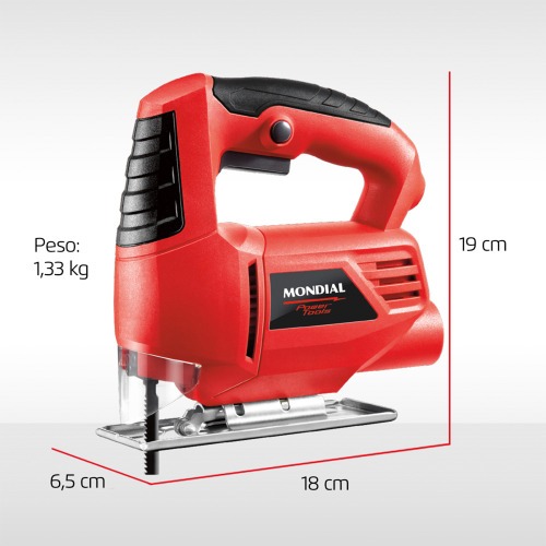 Serra tico tico 450 watts capacidade de corte 55 mm - FST-03  110V
