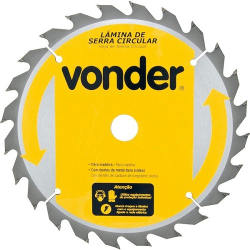 Disco de serra para madeira 250 x 30 mm 24 dentes Disco de serra para madeira 250 x 30 mm 24 dentes