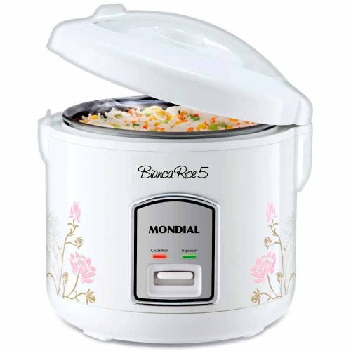 Kit Panela el�trica de arroz Bianca Rice NPE-05-5X + Espremedor de frutas 1,25L E-01  220V
