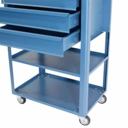 Carrinho para ferramentas aberto com 3 gavetas m�dias - NC-7