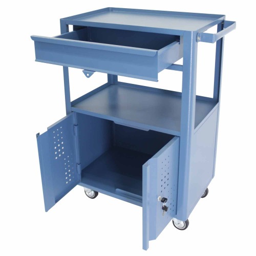 Carrinho para ferramentas aberto com 1 gaveta 2 portas - NC-9