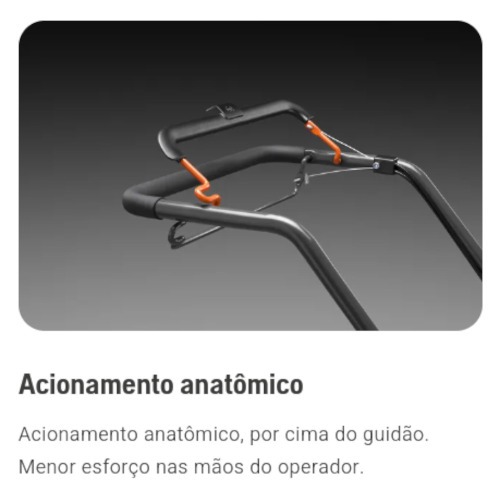 Cortador de grama a gasolina 3,6 Hp corte 51cm com recolhedor e tra��o - LC 151S