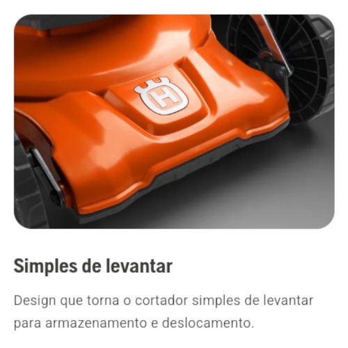 Cortador de grama a gasolina 3,6 Hp corte 51cm com recolhedor e tra��o - LC 151S