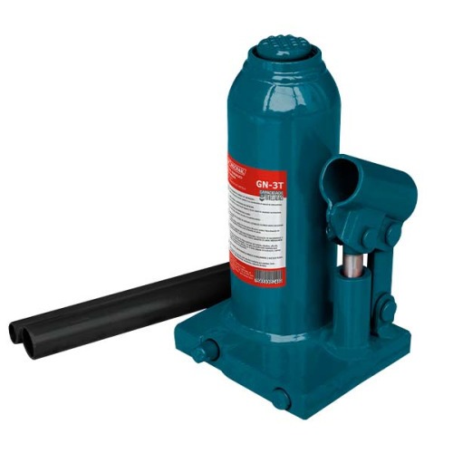 Macaco hidr�ulico tipo garrafa capacidade 3 toneladas - GN-3T
