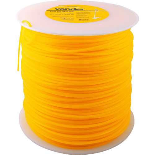 Fio de nylon 2,7 mm x 500 m quadrado para ro�adeiras - 33.73.027.500