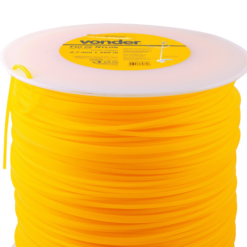 Fio de nylon 2,7 mm x 500 m quadrado para ro�adeiras - 33.73.027.500