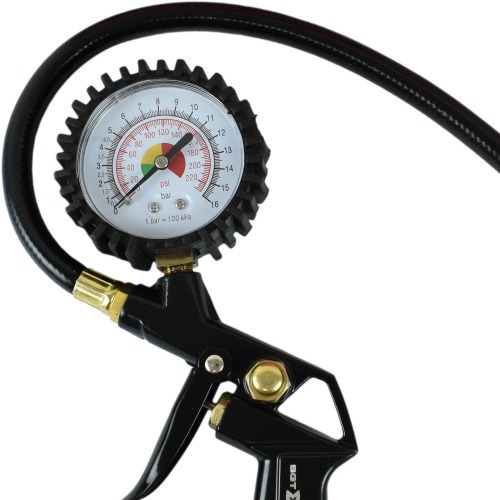 Calibrador de pneu com man�metro