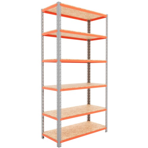 Estante desmont�vel 1000 x 600 x 1950 mm com 6 prateleiras - 40302