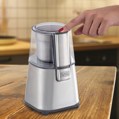 Moedor de caf� e gr�os el�trico 220W em a�o inox Gourmand Gris - MG200  110V