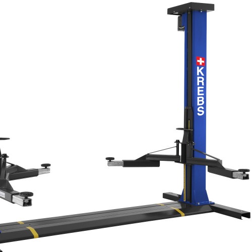 Elevador automotivo 4T lubrifica��o a �leo trif�sico azul - EF4000	