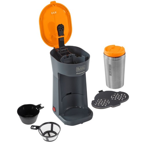 Cafeteira elétrica individual 600W com copo térmico 400 ml Freestyle - CM01 220V Cafeteira elétrica individual 600W com copo térmico 400 ml Freestyle - CM01 220V