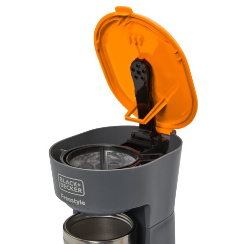 Cafeteira elétrica individual 600W com copo térmico 400 ml Freestyle - CM01 220V Cafeteira elétrica individual 600W com copo térmico 400 ml Freestyle - CM01 220V