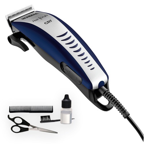 M�quina de cortar cabelo com 4 pentes e acess�rios Hair Stylo - CR-07  110V