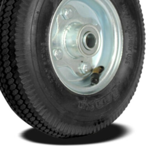 Roda completa com pneu c�mara 9 x 2.1/2